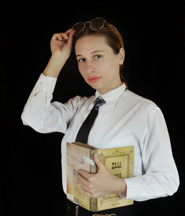 Woman risk management director professional consultant